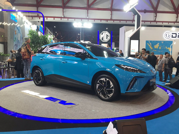 Ini Dia <i>Line Up</i> Mobil Listrik MG di PEVS 2023