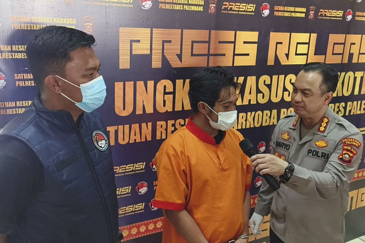 Polrestabes Palembang Sita 5,3 Kilogram Sabu