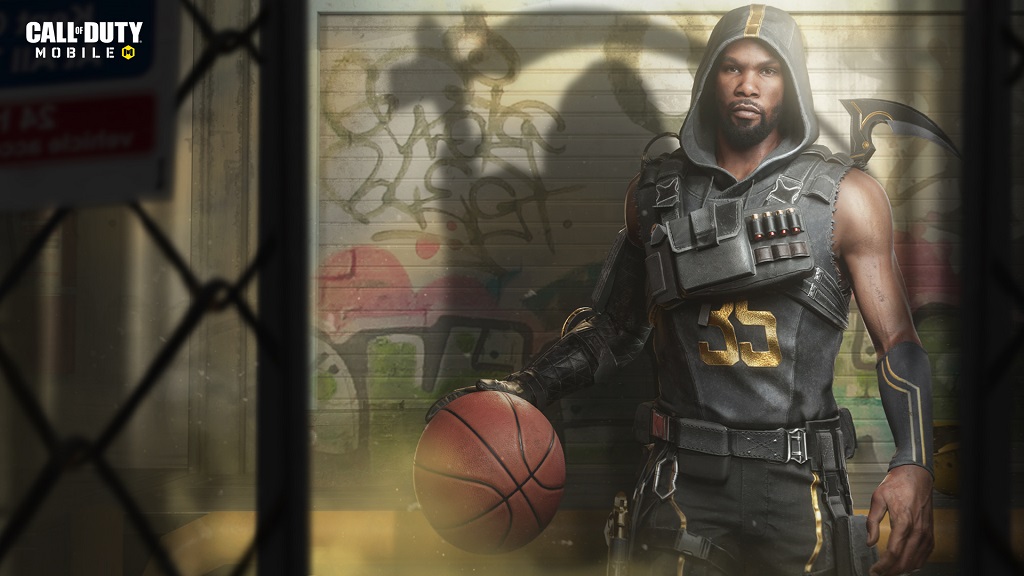 Karakter Kevin Durant di game COD: Mobile.