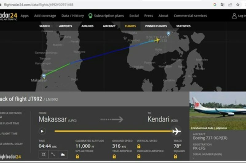 Cuaca Buruk, Lion Air Rute Makassar-Kendari Batal Mendarat