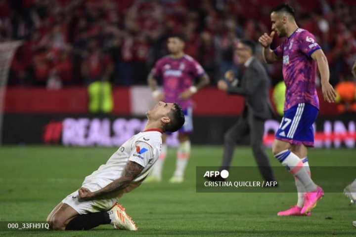 Liga Europa: Gol Erik Lamela ke Gawang Juventus Antar Sevilla ke Final