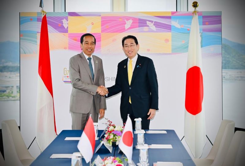 Bertemu PM Jepang, Jokowi Harap Perundingan IJEPA Rampung September 2023