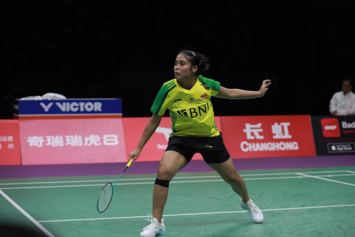 Terbawa Pola Lawan Membuat Gregoria Terjungkal