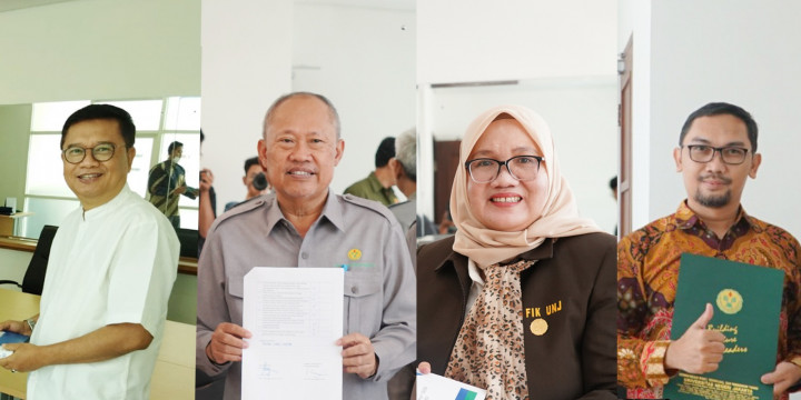 Penetapan 4 Bakal Calon Rektor UNJ, Ini Sosoknya