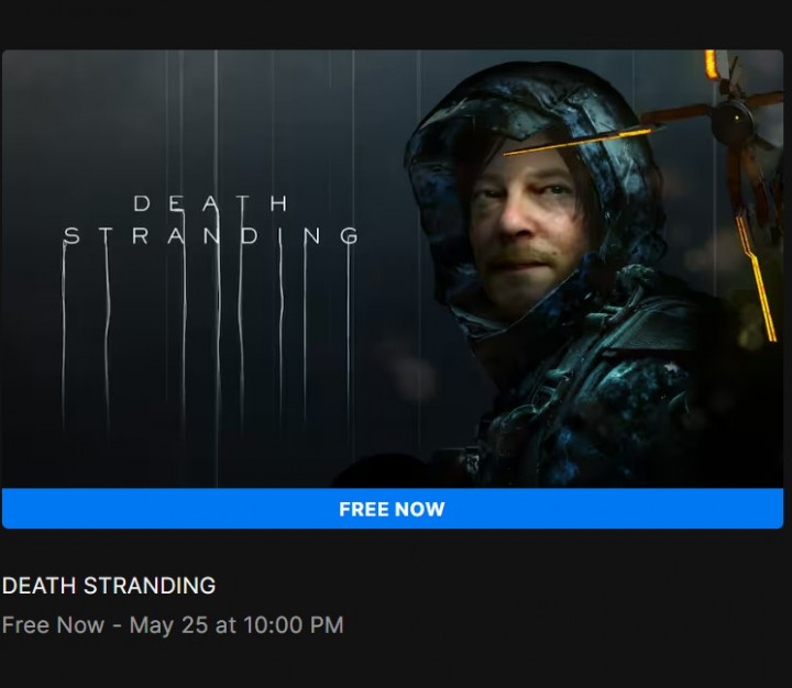 Mantap! Death Stranding Gratis di Epic Games Store sampai 25 Mei, Begini Cara Klaimnya