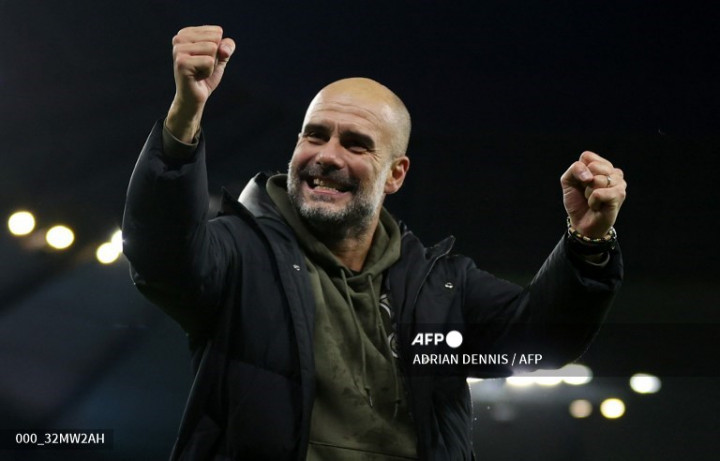 Tiga Gelar Beruntun Manchester City Puaskan Guardiola