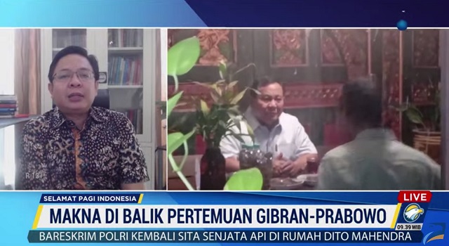 Pengamat: Keluarga Besar Jokowi Bertendensi Dukung Prabowo