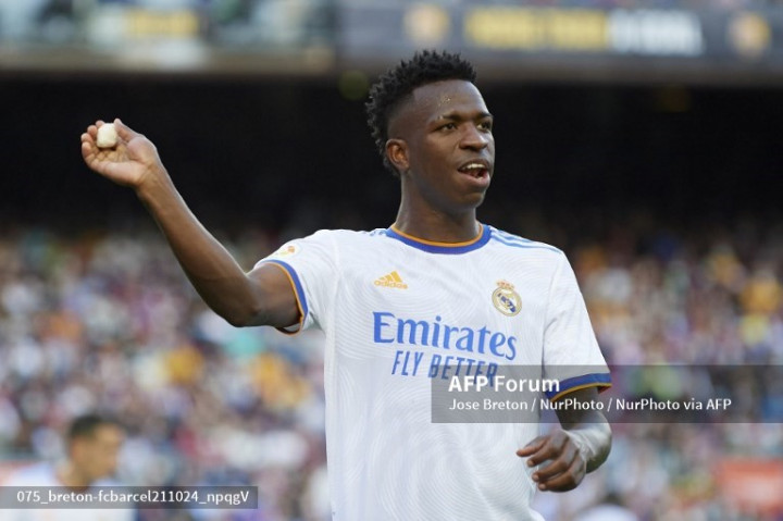 La Liga akan Selidiki Insiden Rasisme Oknum Suporter Valencia terhadap Vinicius Junior