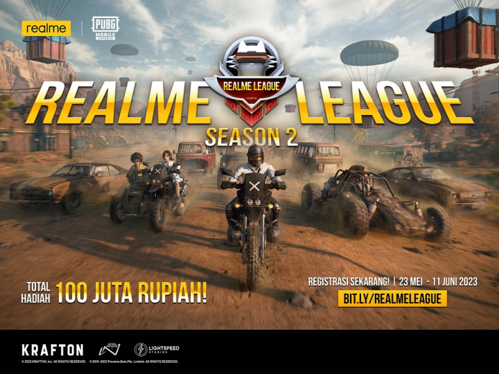 realme Gelar Turnamen Esports PUBG Musim Kedua, Hadiah Rp100 Juta