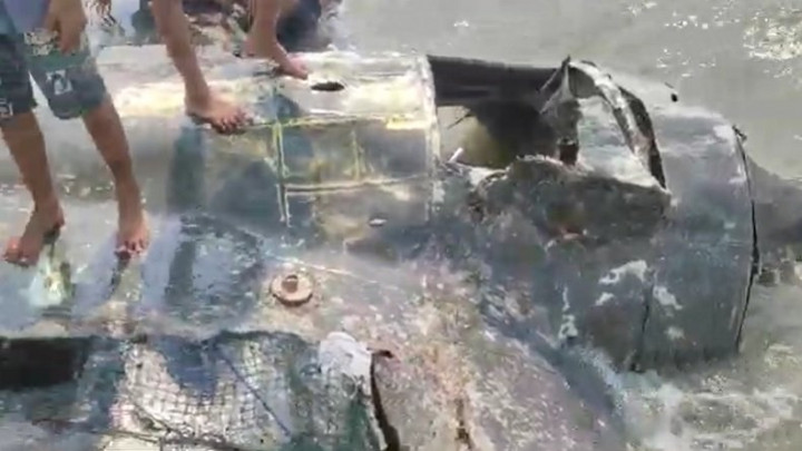 Bangkai Pesawat Ditemukan Nelayan di Lamongan Diduga Peninggalan PD II