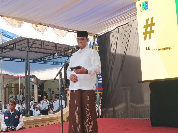 Dilaporkan Relawan Ganjar, Anies: Mengungkapkan Pemikiran Dilindungi UU