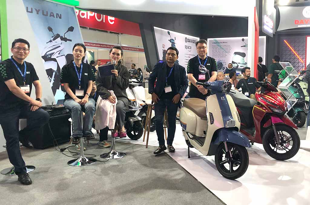 Luyuan Indonesia jadi pemain baru motor listrik yang mengandalkan teknologi pendingin untuk baterai dan controller. Medcom-Uda