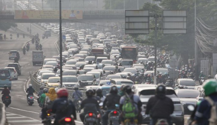 18 Juta Kendaraan Roda Dua Hilir Mudik di Jalanan Jakarta, Pantas Macet!