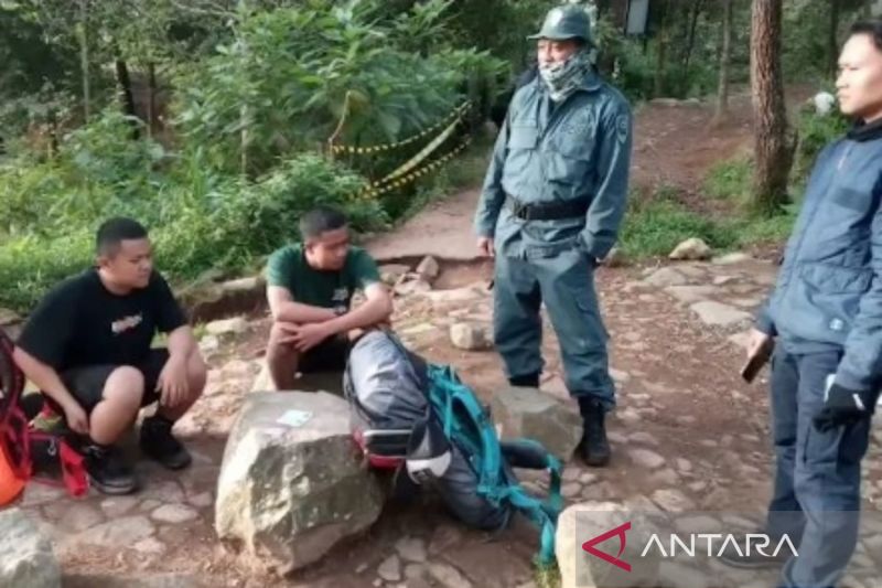 6 Pendaki Ilegal Gunung Gede Pangrango Disanksi 2 Tahun 