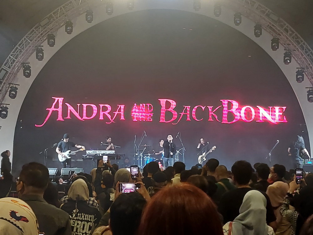 Andra & The Backbone (Foto: medcom/ravi)