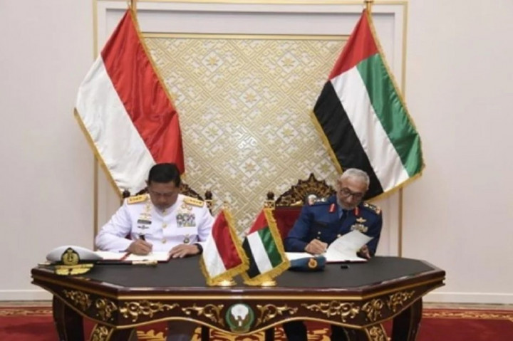 Panglima TNI Tandatangani Kerja Sama Militer dengan Angkatan Bersenjata UEA