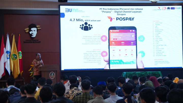 Pos Indonesia dan UNIBA Tandatangani Kerja Sama Mekanisme Pembiayaan Pendidikan Mahasiswa via  Virtual Account Giropos