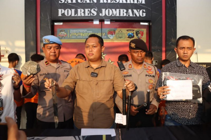 119 Pesilat di Jombang Ditangkap Imbas Berbuat Rusuh