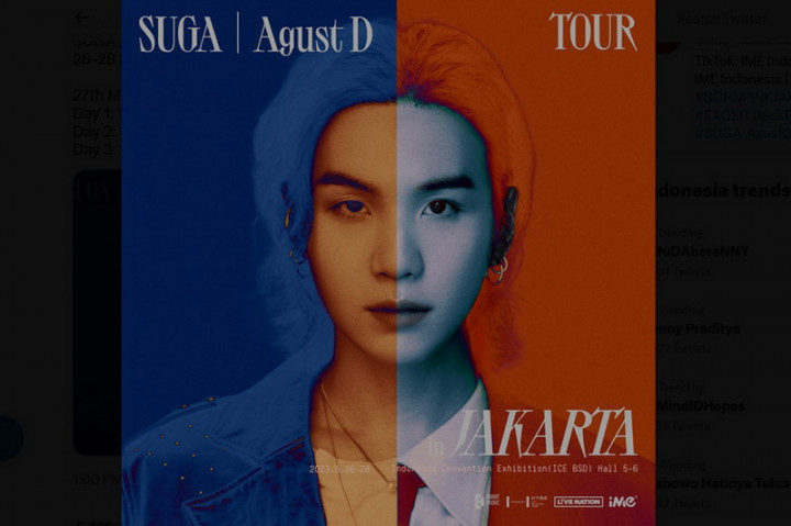 Seribu Personel Gabungan Amankan Konser Suga BTS di ICE BSD