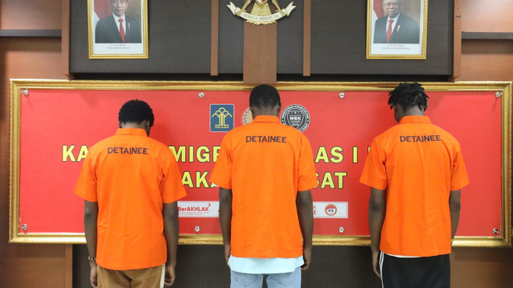 <i>Overstay</i> dan Tanpa Paspor, Tiga WNA Afrika Ditangkap di Cempaka Putih
