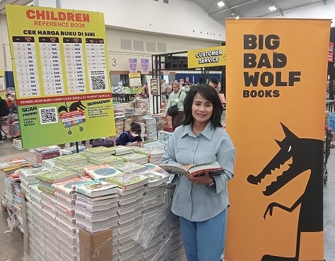 Uli Silalahi, Presiden Direktur Big Bad Wolf Indonesia. (Foto: Dok. Yuni)