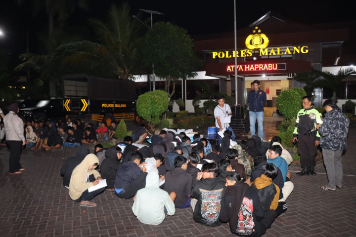 Terlibat Balapan Liar, 468 Remaja di Malang Ditangkap