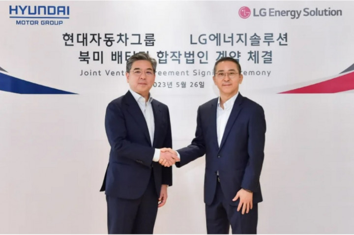 LG dan Hyundai Bangun Pabrik Baterai Kendaraan Listrik di Amerika Serikat