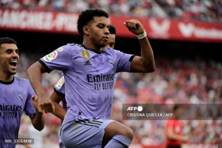 Dwigol Rodrygo Bantu Madrid Bawa Pulang Tiga Angka dari Markas Sevilla