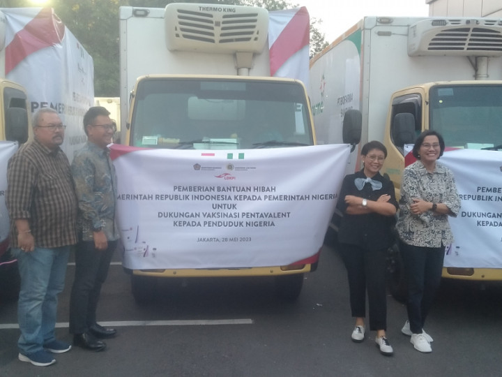 Pemerintah Indonesia Kirim 750 Ribu Dosis Vaksin Pentavalent ke Nigeria