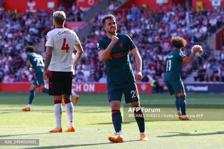 Diwarnai Hujan Gol, Liverpool Imbangi Southampton