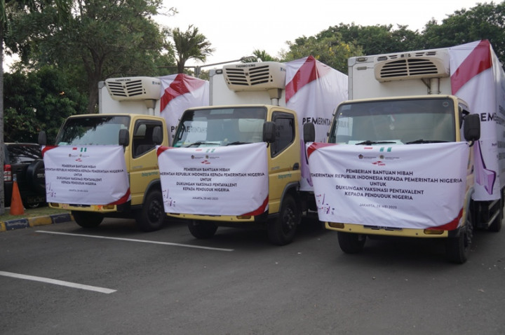 Hebat! Indonesia Hibahkan Vaksin Pentavalent untuk Nigeria