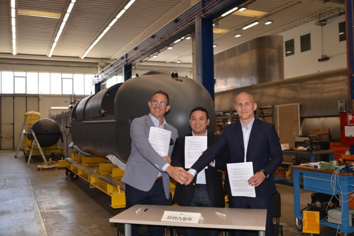 Keren! Indonesia-Italia Mulai Produksi Kapal Selam Kecil Berdaya Serang Mematikan