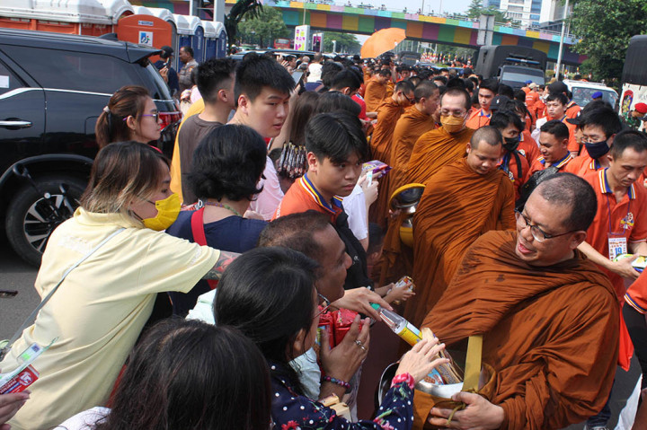 Momen Pegelaran Gema Waisak di Kemayoran