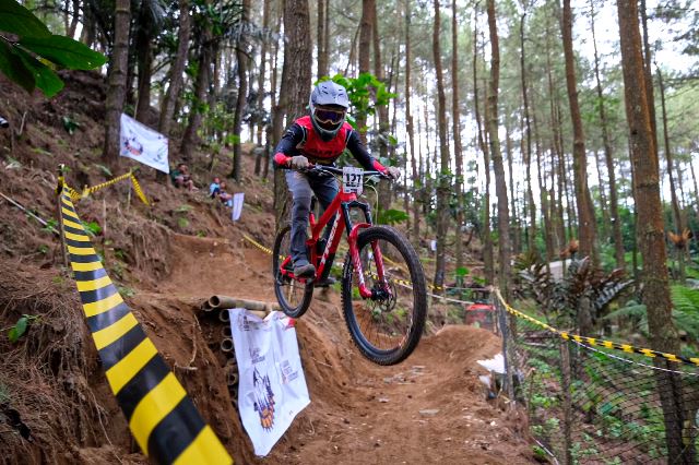 BOB Downhill Competition dukung kebangkitan ekonomi kreatif di Borobudur. (Foto: Dok. Birkom Kemenparekraf)