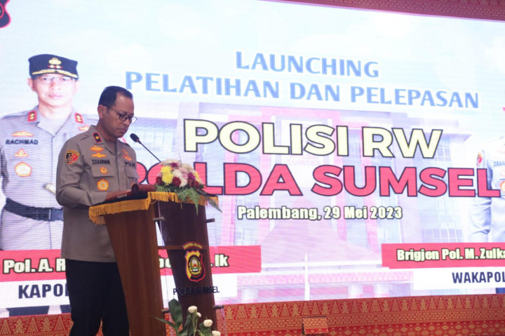 Polda Sumsel Siapkan 3.798 Personel Jadi Polisi RW