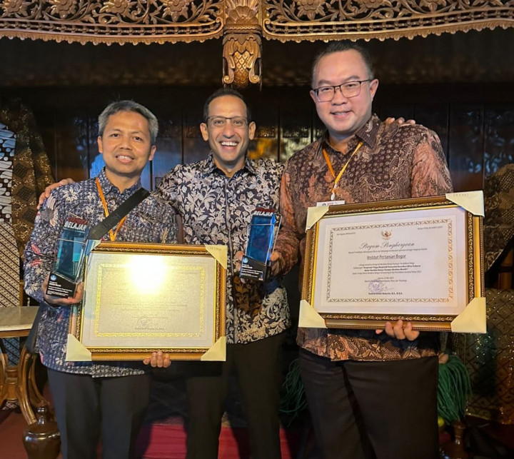 Selamat! IPB Raih 2 Penghargaan dalam Anugerah Merdeka Belajar 2023
