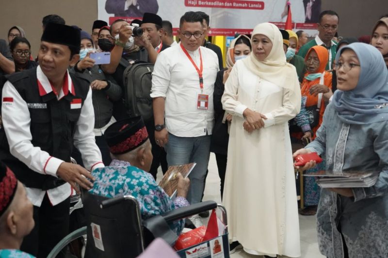 Ilustrasi jemaah haji. Foto: Branda ANTARA