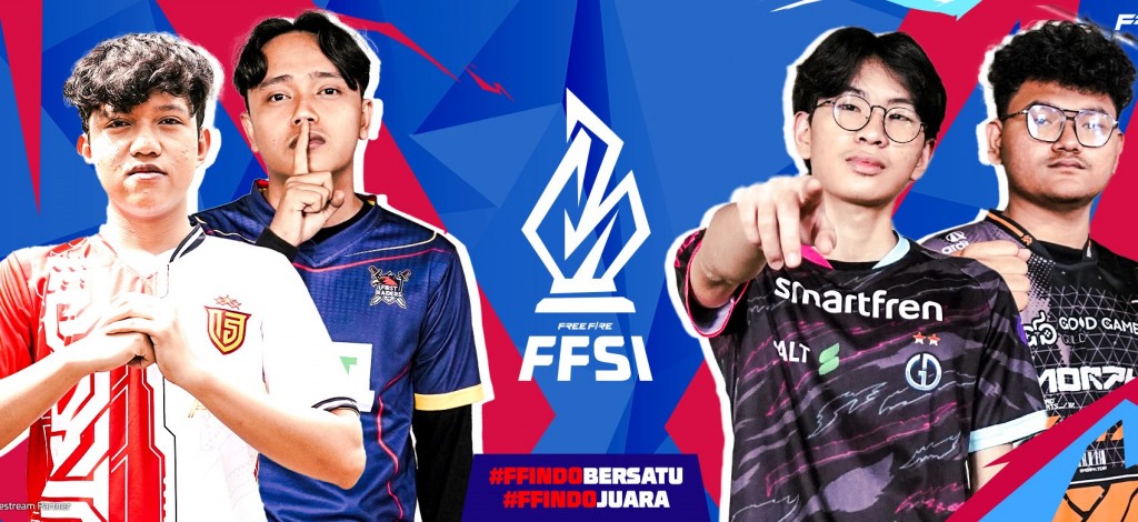 4 tim perwakilan Indonesia di Free Fire SEA Invitiational.