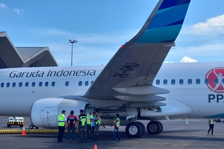 Gangguan Mesin, Garuda Menuju Jakarta Putar Balik ke Manado