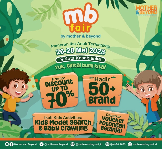 MB Fair merupakan pameran perlengkapan ibu dan anak terbesar dan terlengkap (Foto:Dok)