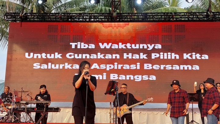 Dinyanyikan Band Cokelat, Ini Lirik Jingle Pemilu 2024 Memilih Untuk Indonesia