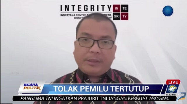 Denny Indrayana Pastikan Kebocoran Informasi Sistem Pemilu Bukan dari MK