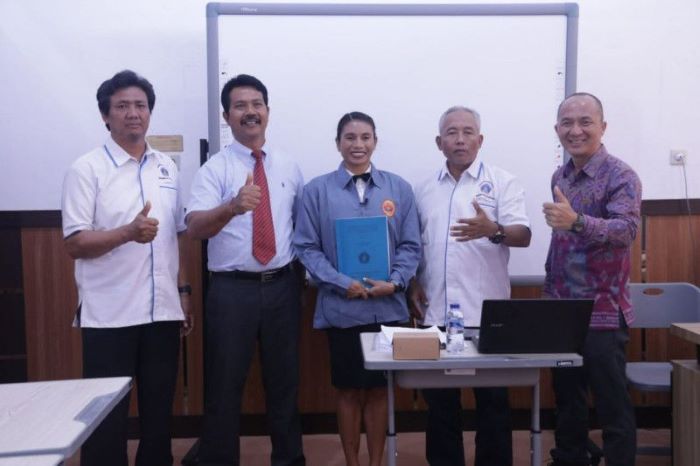 S2 di Undiksha, Atlet Maria Londa: Ujian Tesis Lebih Tegang dari Kejuaraan Internasional