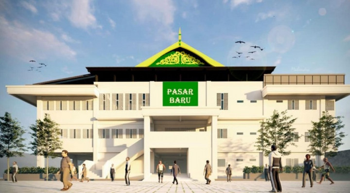 Rehabilitasi Pasar Baru Tanjungpinang Kepri Habiskan Rp76,4 Miliar