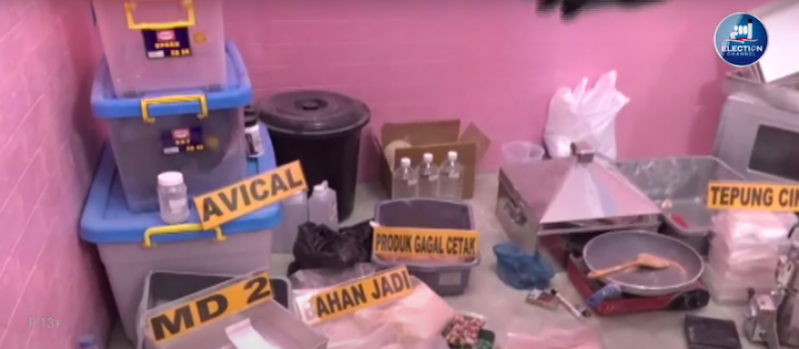 Penggerebekan Pabrik Esktasi Semarang, Narkoba Belum Sempat Diedarkan