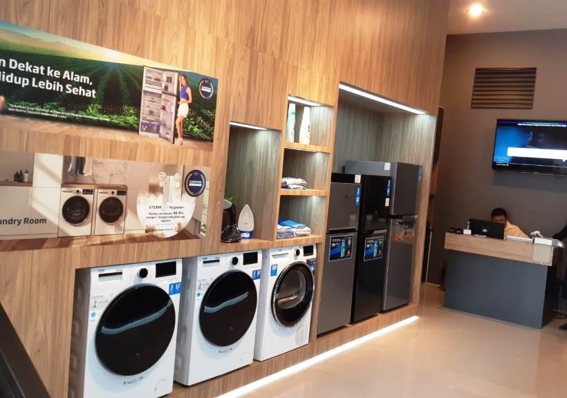 Mesin cuci jadi peralatan rumah tangga yang paling banyak diburu. Foto: A. Firdaus/Medcom
