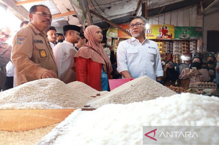 Menteri Perdagangan Pastikan Harga Kebutuhan di Palangkaraya Stabil
