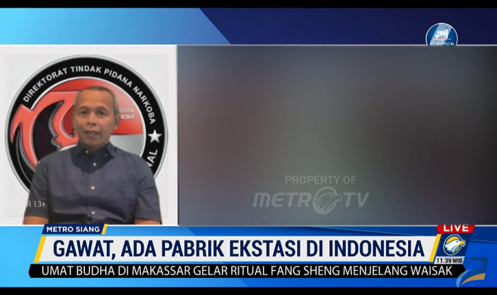 Kelabui Petugas, Pembuat Pil Ekstasi Pilih Lokasi Padat Penduduk