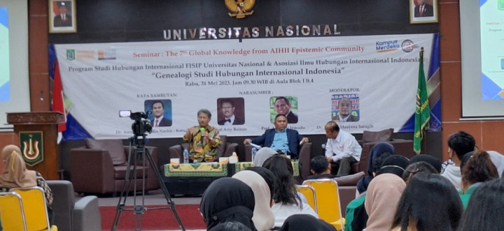AIHII-Unas Gali Pengaruh Politik Internasional dalam Kebijakan Domestik