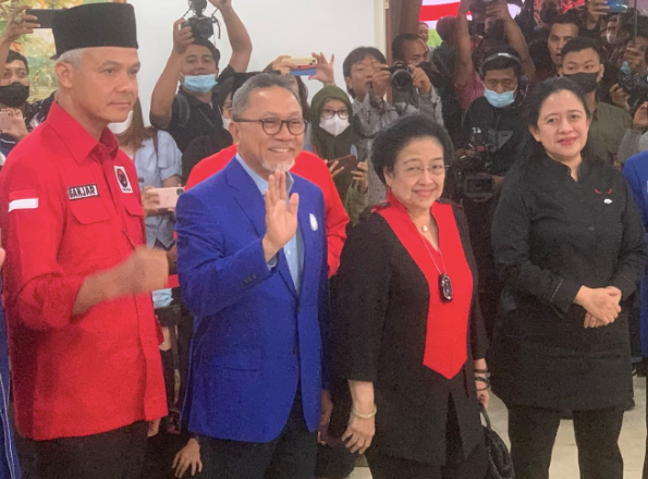Zulhas Sebut Pertemuan dengan PDIP Bahas Pencapresan Ganjar